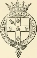 An illustration from The mirrovr of maiestie: or, The badges of honovr conceitedly emblazoned. A photo-lith. fac-simile reprint from Mr. Corser's perfect copy. A.D. 1618 (1870)
