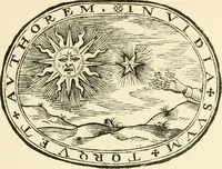 An illustration from The mirrovr of maiestie: or, The badges of honovr conceitedly emblazoned. A photo-lith. fac-simile reprint from Mr. Corser's perfect copy. A.D. 1618 (1870)