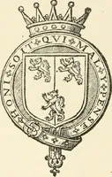 An illustration from The mirrovr of maiestie: or, The badges of honovr conceitedly emblazoned. A photo-lith. fac-simile reprint from Mr. Corser's perfect copy. A.D. 1618 (1870)