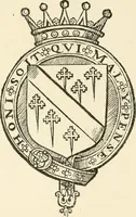 An illustration from The mirrovr of maiestie: or, The badges of honovr conceitedly emblazoned. A photo-lith. fac-simile reprint from Mr. Corser's perfect copy. A.D. 1618 (1870)