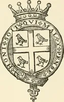 An illustration from The mirrovr of maiestie: or, The badges of honovr conceitedly emblazoned. A photo-lith. fac-simile reprint from Mr. Corser's perfect copy. A.D. 1618 (1870)