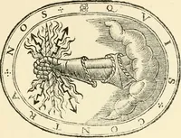 An illustration from The mirrovr of maiestie: or, The badges of honovr conceitedly emblazoned. A photo-lith. fac-simile reprint from Mr. Corser's perfect copy. A.D. 1618 (1870)