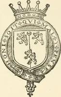 An illustration from The mirrovr of maiestie: or, The badges of honovr conceitedly emblazoned. A photo-lith. fac-simile reprint from Mr. Corser's perfect copy. A.D. 1618 (1870)