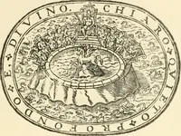 An illustration from The mirrovr of maiestie: or, The badges of honovr conceitedly emblazoned. A photo-lith. fac-simile reprint from Mr. Corser's perfect copy. A.D. 1618 (1870)