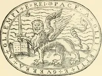 An illustration from The mirrovr of maiestie: or, The badges of honovr conceitedly emblazoned. A photo-lith. fac-simile reprint from Mr. Corser's perfect copy. A.D. 1618 (1870)