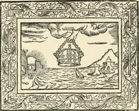 An illustration from The mirrovr of maiestie: or, The badges of honovr conceitedly emblazoned. A photo-lith. fac-simile reprint from Mr. Corser's perfect copy. A.D. 1618 (1870)