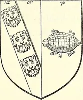 An illustration from Miscellanea genealogica et heraldica : (1874)
