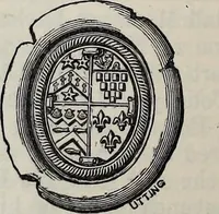 An illustration from Miscellanea genealogica et heraldica : (1877)