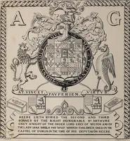 An illustration from Miscellanea genealogica et heraldica : (1881)