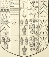 An illustration from Miscellanea genealogica et heraldica : (1868)