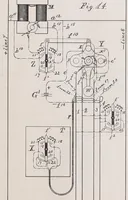 An illustration from Miscellaneous U.S. elevator patents (1880)