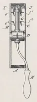 An illustration from Miscellaneous U.S. elevator patents (1880)