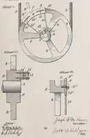 An illustration from Miscellaneous U.S. elevator patents (1880)