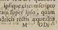 Picture 34 of 51 from Miscellanevm hyperbolicvm, et parabolicvm : in qvo praecipve agitvr de centris grauitatis hyperbolae, partium eiusdem, atque nonnullorum solidorum, de quibus nunquam geometria locuta est : parabola nouiter quadratur dupliciter : ducuntur infinitarum parabolarum tangentes : assignantur maxima inscriptibilia, minimaque circumscriptibilia : infinitis parabolis, conoidibus, ac semifusis parabolicis : aliaque geometrica noua exponuntur scitu digna (1659), leaf 327