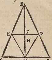 An illustration from Miscellanevm hyperbolicvm, et parabolicvm : in qvo praecipve agitvr de centris grauitatis hyperbolae, partium eiusdem, atque nonnullorum solidorum, de quibus nunquam geometria locuta est : parabola nouiter quadratur dupliciter : ducuntur infinitarum parabolarum tangentes : assignantur maxima inscriptibilia, minimaque circumscriptibilia : infinitis parabolis, conoidibus, ac semifusis parabolicis : aliaque geometrica noua exponuntur scitu digna (1659)