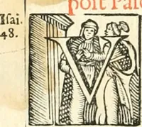 An illustration from Missale Romanum ex decreto Sacro-Sancti Concilii Tridentini restitutum (1690)