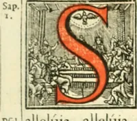 An illustration from Missale Romanum ex decreto Sacro-Sancti Concilii Tridentini restitutum (1690)
