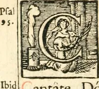 An illustration from Missale Romanum ex decreto Sacro-Sancti Concilii Tridentini restitutum (1690)