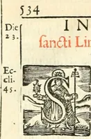 An illustration from Missale Romanum ex decreto Sacro-Sancti Concilii Tridentini restitutum (1690)