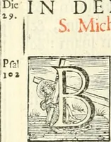 An illustration from Missale Romanum ex decreto Sacro-Sancti Concilii Tridentini restitutum (1690)