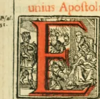 An illustration from Missale Romanum ex decreto Sacro-Sancti Concilii Tridentini restitutum (1690)