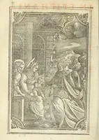 An illustration from Missale Romanum ex decreto Sacrosancti Concilij Tridentini restitutum : Pii V. Pont. Max. iussu editum et Clementis VIII. auctoritte recognitum (1623)