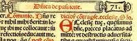 An illustration from Missale romanum ordinarium. : Misale romanum nuper adoptatum co[m]modu[m] quoru[m]cu[m]q[ue] sacerdotu[m] summa diligentia distinctu[m]: atq[ue] ita ex nouo ordine digestu[m] vt apposit[is] introitib[us], gradualib[us], offertorijs [et] co[m]munionibus o[mn]es miss[a]e sint in suis loc[is] integre. In quo etia[m] adiunct[a]e sunt mult[a]e miss[a]e uou[a]e [sic], [et] alia plurima sup[er]addita, q[uae] in missalib[us] hacten[us] i[m]p[re]ssis d[e]sideraba[n]tur. 1561 (1561)