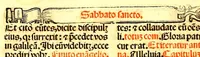 An illustration from Missale romanum ordinarium. : Misale romanum nuper adoptatum co[m]modu[m] quoru[m]cu[m]q[ue] sacerdotu[m] summa diligentia distinctu[m]: atq[ue] ita ex nouo ordine digestu[m] vt apposit[is] introitib[us], gradualib[us], offertorijs [et] co[m]munionibus o[mn]es miss[a]e sint in suis loc[is] integre. In quo etia[m] adiunct[a]e sunt mult[a]e miss[a]e uou[a]e [sic], [et] alia plurima sup[er]addita, q[uae] in missalib[us] hacten[us] i[m]p[re]ssis d[e]sideraba[n]tur. 1561 (1561)
