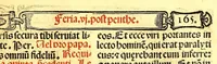 Picture 14 of 33 from Missale romanum ordinarium. : Misale romanum nuper adoptatum co[m]modu[m] quoru[m]cu[m]q[ue] sacerdotu[m] summa diligentia distinctu[m]: atq[ue] ita ex nouo ordine digestu[m] vt apposit[is] introitib[us], gradualib[us], offertorijs [et] co[m]munionibus o[mn]es miss[a]e sint in suis loc[is] integre. In quo etia[m] adiunct[a]e sunt mult[a]e miss[a]e uou[a]e [sic], [et] alia plurima sup[er]addita, q[uae] in missalib[us] hacten[us] i[m]p[re]ssis d[e]sideraba[n]tur. 1561 (1561), leaf 309