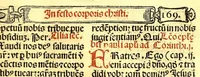 Picture 15 of 33 from Missale romanum ordinarium. : Misale romanum nuper adoptatum co[m]modu[m] quoru[m]cu[m]q[ue] sacerdotu[m] summa diligentia distinctu[m]: atq[ue] ita ex nouo ordine digestu[m] vt apposit[is] introitib[us], gradualib[us], offertorijs [et] co[m]munionibus o[mn]es miss[a]e sint in suis loc[is] integre. In quo etia[m] adiunct[a]e sunt mult[a]e miss[a]e uou[a]e [sic], [et] alia plurima sup[er]addita, q[uae] in missalib[us] hacten[us] i[m]p[re]ssis d[e]sideraba[n]tur. 1561 (1561), leaf 317