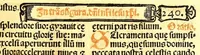 An illustration from Missale romanum ordinarium. : Misale romanum nuper adoptatum co[m]modu[m] quoru[m]cu[m]q[ue] sacerdotu[m] summa diligentia distinctu[m]: atq[ue] ita ex nouo ordine digestu[m] vt apposit[is] introitib[us], gradualib[us], offertorijs [et] co[m]munionibus o[mn]es miss[a]e sint in suis loc[is] integre. In quo etia[m] adiunct[a]e sunt mult[a]e miss[a]e uou[a]e [sic], [et] alia plurima sup[er]addita, q[uae] in missalib[us] hacten[us] i[m]p[re]ssis d[e]sideraba[n]tur. 1561 (1561)