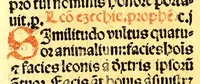 An illustration from Missale romanum ordinarium. : Misale romanum nuper adoptatum co[m]modu[m] quoru[m]cu[m]q[ue] sacerdotu[m] summa diligentia distinctu[m]: atq[ue] ita ex nouo ordine digestu[m] vt apposit[is] introitib[us], gradualib[us], offertorijs [et] co[m]munionibus o[mn]es miss[a]e sint in suis loc[is] integre. In quo etia[m] adiunct[a]e sunt mult[a]e miss[a]e uou[a]e [sic], [et] alia plurima sup[er]addita, q[uae] in missalib[us] hacten[us] i[m]p[re]ssis d[e]sideraba[n]tur. 1561 (1561)