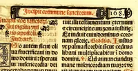 An illustration from Missale romanum ordinarium. : Misale romanum nuper adoptatum co[m]modu[m] quoru[m]cu[m]q[ue] sacerdotu[m] summa diligentia distinctu[m]: atq[ue] ita ex nouo ordine digestu[m] vt apposit[is] introitib[us], gradualib[us], offertorijs [et] co[m]munionibus o[mn]es miss[a]e sint in suis loc[is] integre. In quo etia[m] adiunct[a]e sunt mult[a]e miss[a]e uou[a]e [sic], [et] alia plurima sup[er]addita, q[uae] in missalib[us] hacten[us] i[m]p[re]ssis d[e]sideraba[n]tur. 1561 (1561)