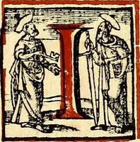 An illustration from Missale romanvm, ex decreto sacrosancti Concilij Tridentini restitum (1575)