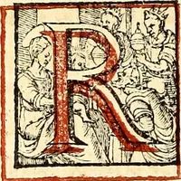 An illustration from Missale romanvm, ex decreto sacrosancti Concilij Tridentini restitum (1575)