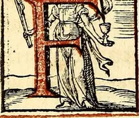 An illustration from Missale romanvm, ex decreto sacrosancti Concilij Tridentini restitum (1575)