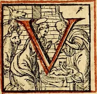An illustration from Missale romanvm, ex decreto sacrosancti Concilij Tridentini restitum (1575)