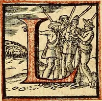 An illustration from Missale romanvm, ex decreto sacrosancti Concilij Tridentini restitum (1575)