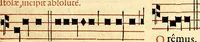 An illustration from Missale romanvm, ex decreto sacrosancti Concilij Tridentini restitum (1575)