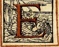 An illustration from Missale romanvm, ex decreto sacrosancti Concilij Tridentini restitum (1575)