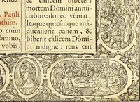 An illustration from Missale romanvm, ex decreto sacrosancti Concilij Tridentini restitum (1575)