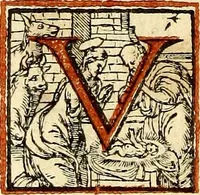 An illustration from Missale romanvm, ex decreto sacrosancti Concilij Tridentini restitum (1575)