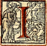 An illustration from Missale romanvm, ex decreto sacrosancti Concilij Tridentini restitum (1575)