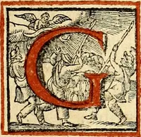 An illustration from Missale romanvm, ex decreto sacrosancti Concilij Tridentini restitum (1575)