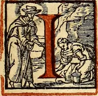 An illustration from Missale romanvm, ex decreto sacrosancti Concilij Tridentini restitum (1575)