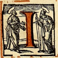 An illustration from Missale romanvm, ex decreto sacrosancti Concilij Tridentini restitum (1575)