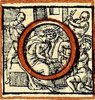 An illustration from Missale romanvm, ex decreto sacrosancti Concilij Tridentini restitum (1575)