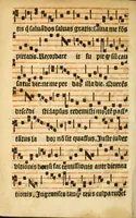 An illustration from Misse familiares cum suis ca[n]tibu[us] angelicis nuperrime ad vngue[m] recognite : nam pleraq[ue] in vetustiorib[us] exe[m]plarib[us] truncata, in hac nouissima recognitione reintegrata sunt sicuti precipue in intonationibus Psalmorum videre est. Misse sole[n]niores toti[us] anni, nuperrime ad vngue[m] recognite. Communes prose totius anni nouissime emendate (1526)