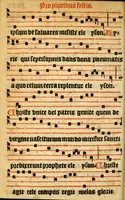 An illustration from Misse familiares cum suis ca[n]tibu[us] angelicis nuperrime ad vngue[m] recognite : nam pleraq[ue] in vetustiorib[us] exe[m]plarib[us] truncata, in hac nouissima recognitione reintegrata sunt sicuti precipue in intonationibus Psalmorum videre est. Misse sole[n]niores toti[us] anni, nuperrime ad vngue[m] recognite. Communes prose totius anni nouissime emendate (1526)