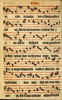 An illustration from Misse familiares cum suis ca[n]tibu[us] angelicis nuperrime ad vngue[m] recognite : nam pleraq[ue] in vetustiorib[us] exe[m]plarib[us] truncata, in hac nouissima recognitione reintegrata sunt sicuti precipue in intonationibus Psalmorum videre est. Misse sole[n]niores toti[us] anni, nuperrime ad vngue[m] recognite. Communes prose totius anni nouissime emendate (1526)